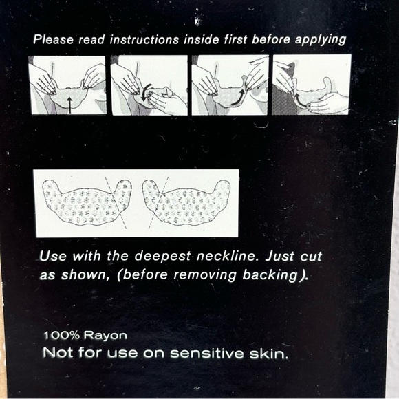 Victoria’s Secret Bare Attitude 12 hr Curvy Lift Stick On Bra C Cup 6 Sets READ - Picture 6 of 6